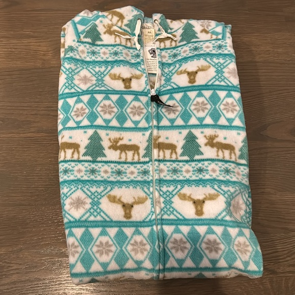 Forever Lazy Footed Adult Onesies, Unisex One-Piece Pajama Jumpsuits - Picture 5 of 5